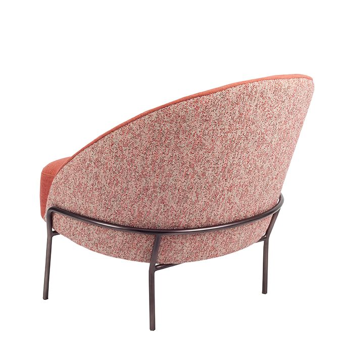Sillón Mênfis Base Inox