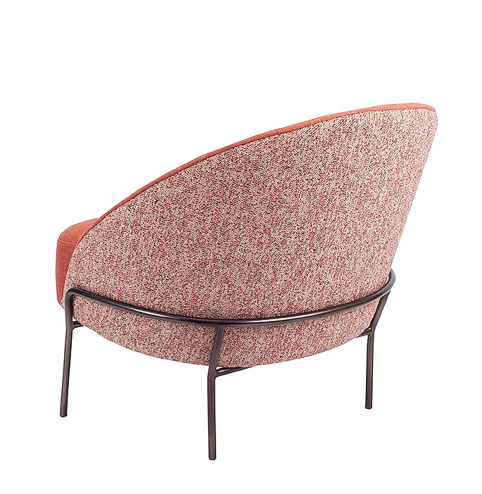 Sillón Mênfis Base Inox