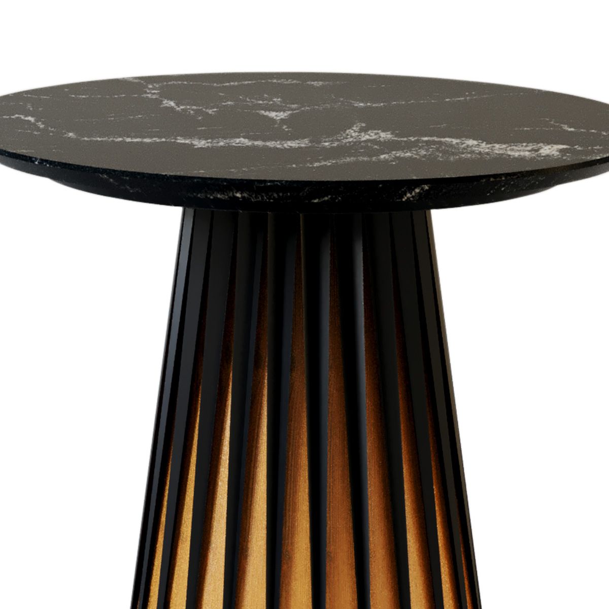 Mesa de apoyo Bourbon mármol
