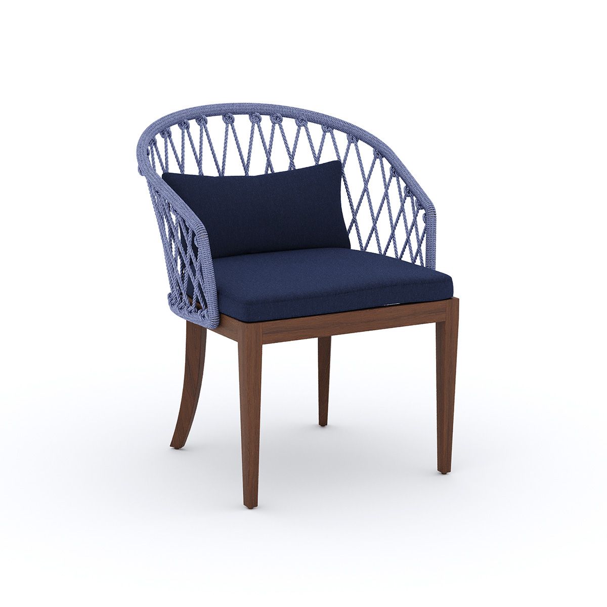 Silla Angie respaldo rombo