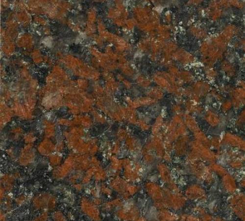 Granito – Rojo Sierra Chica — detalle de la veta