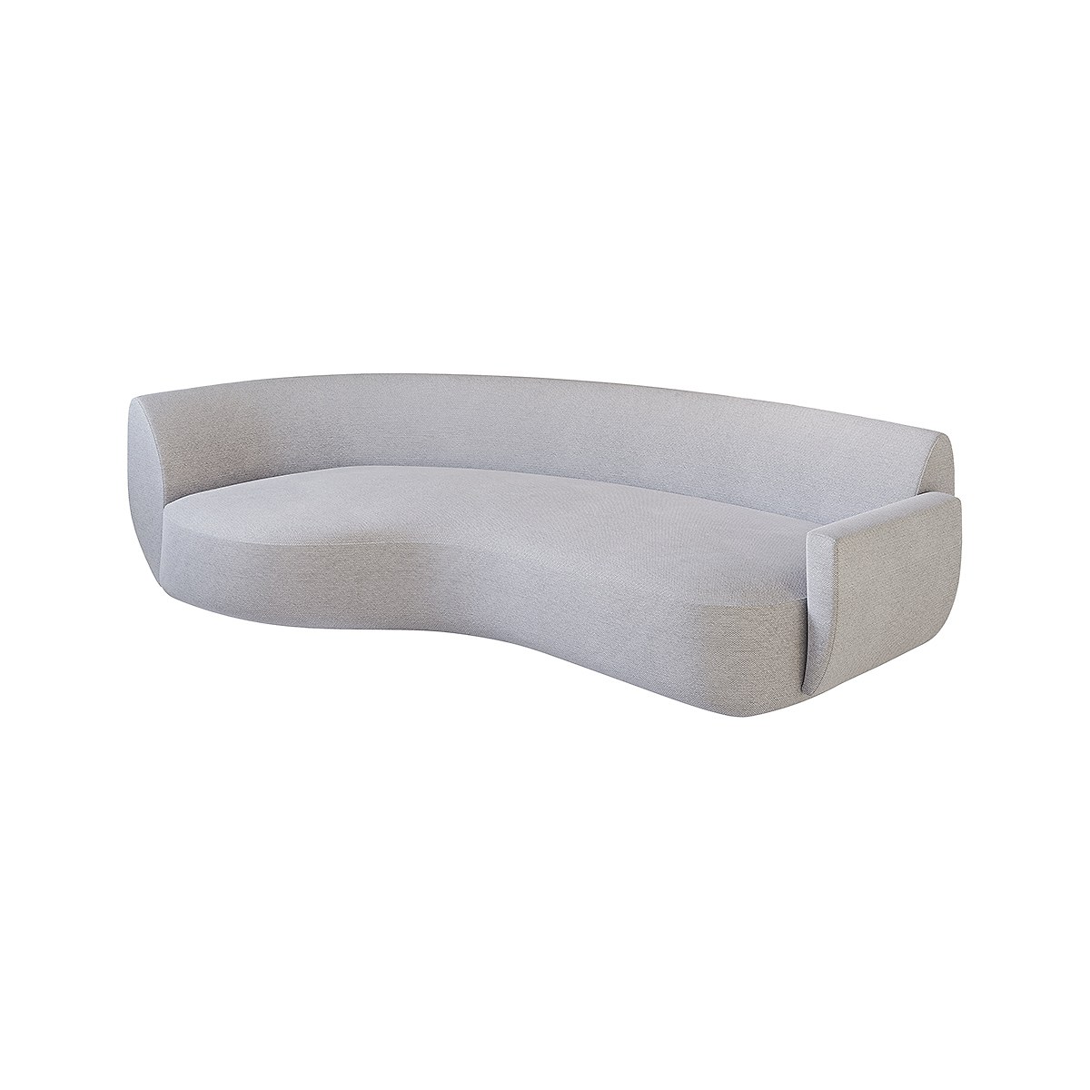 Módulo Hadid curvo izquierdo con brazo