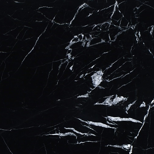 Mármol – Negro Marquina — el material en un ambiente