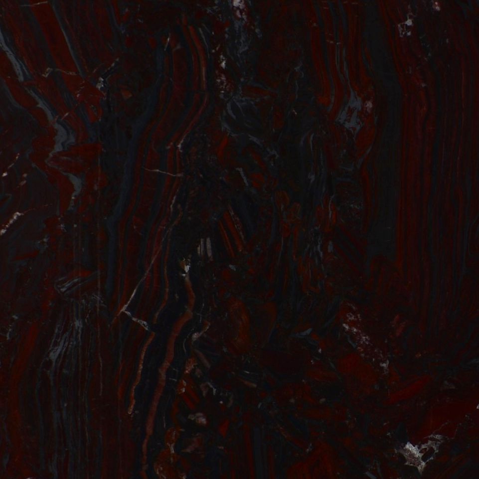 Cuarcita – Magma Iron Red — detalle de la veta