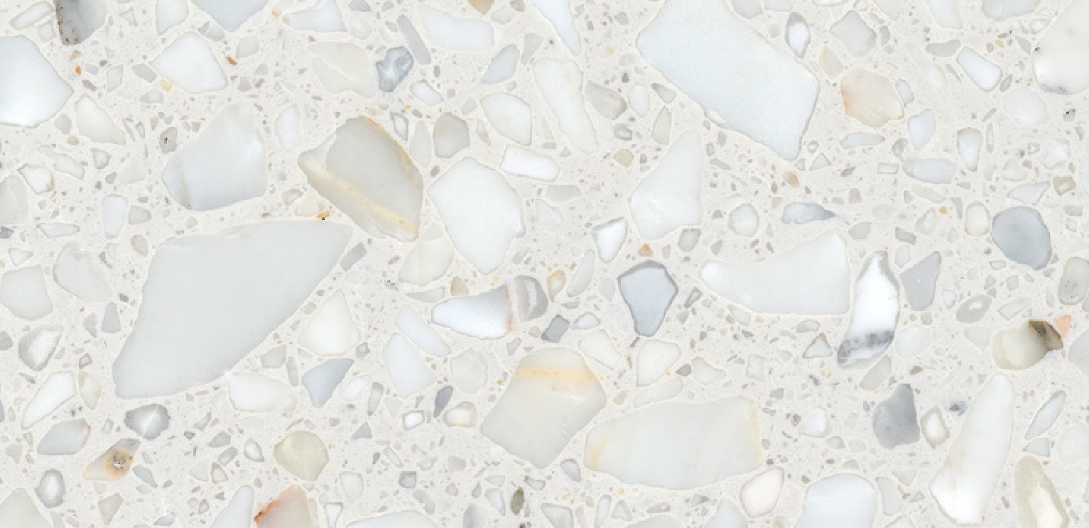 Terrazo – Arabescato Bianco — Mármol