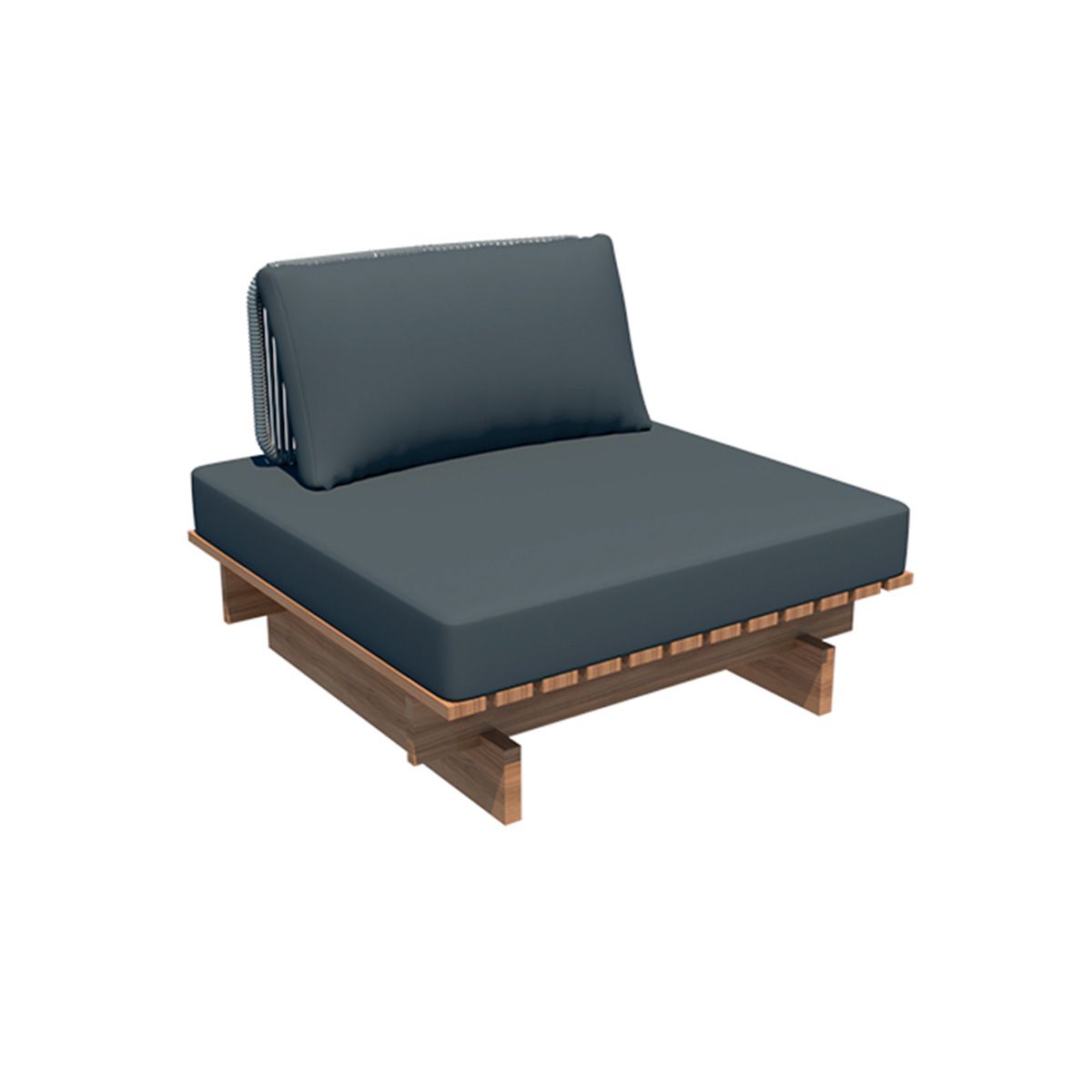 Sillón Danúbio cuerda trenzada