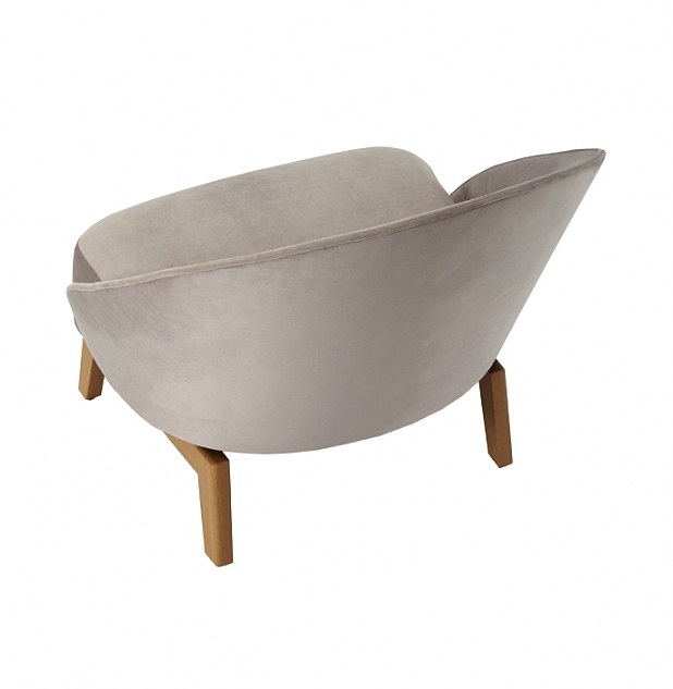 Sillón Mênfis patas de madera