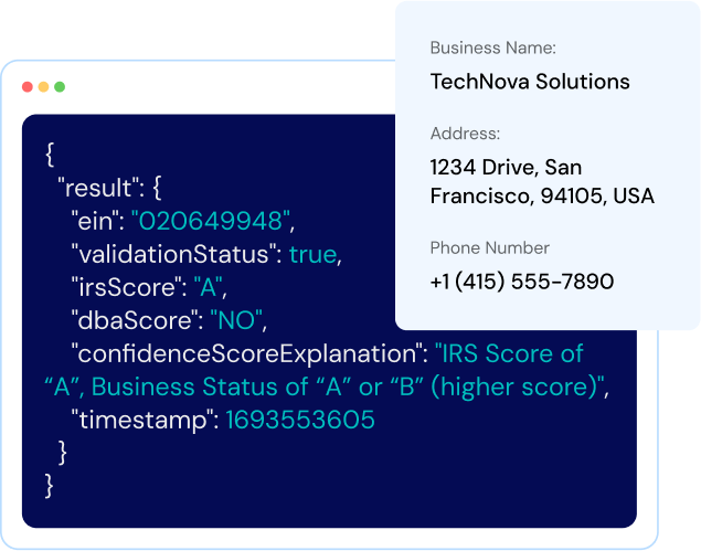 EIN Verification API