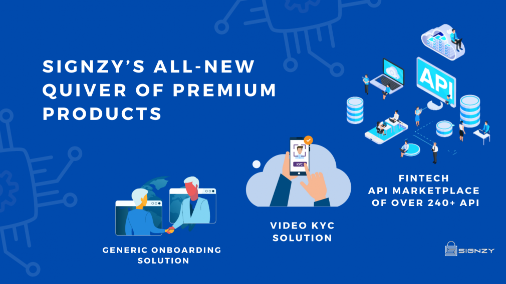 Signzy’s All-New Quiver Of Premium Products!