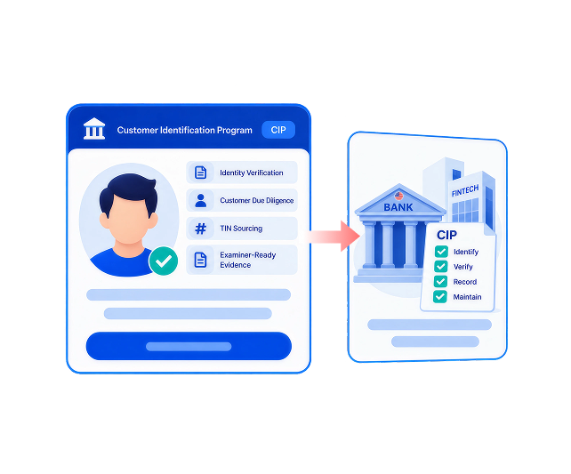 Best CIP Software for US Banks and Fintechs in 2026: 10 Customer Identification Program Solutions Compared on the Four Required Elements, TIN Sourcing, and Examiner-Ready Evidence