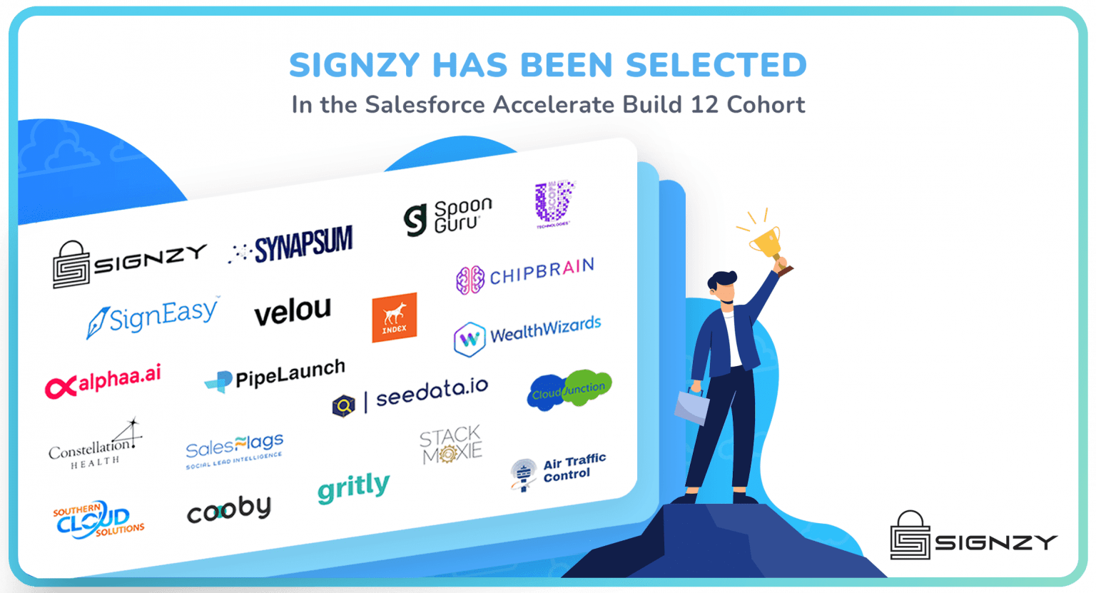 Signzy has been selected in the Salesforce Accelerate Build 12 Cohort!