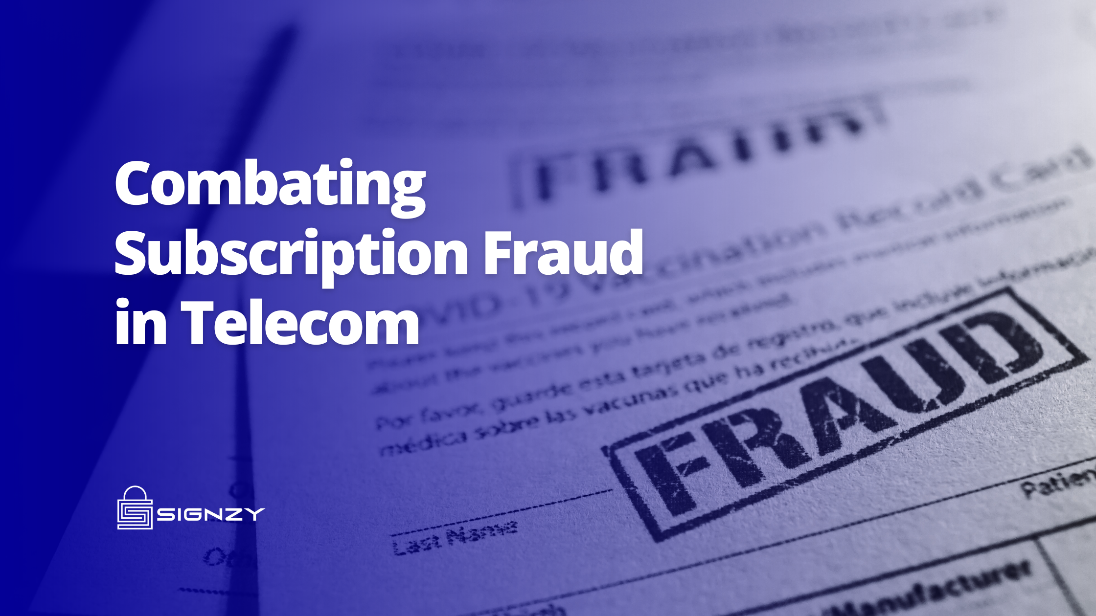 Combating Subscription Fraud in Telecom