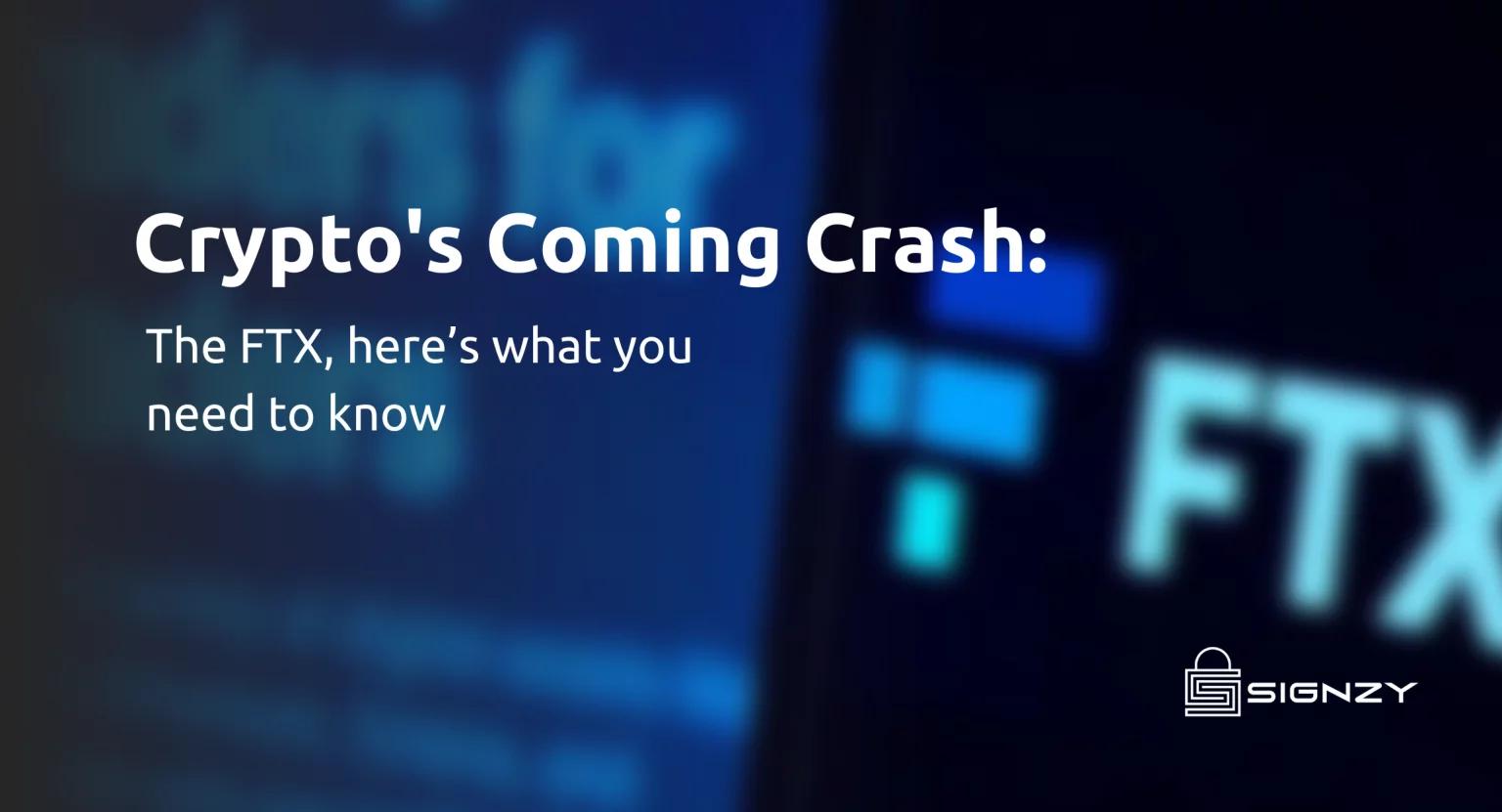 Crypto’s Coming Crash: here’s what you need to know