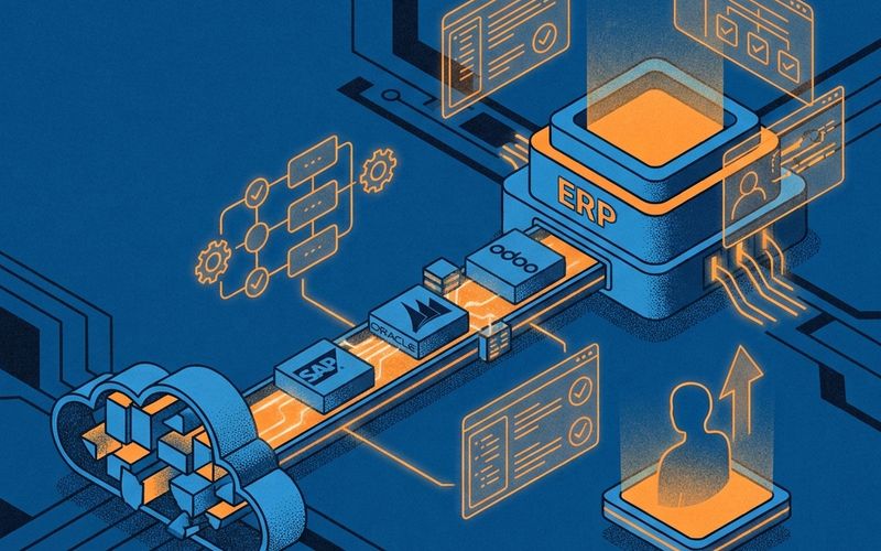 Implementar automatización administrativa en semanas: qué preparar antes de conectar SAP, Oracle u Odoo