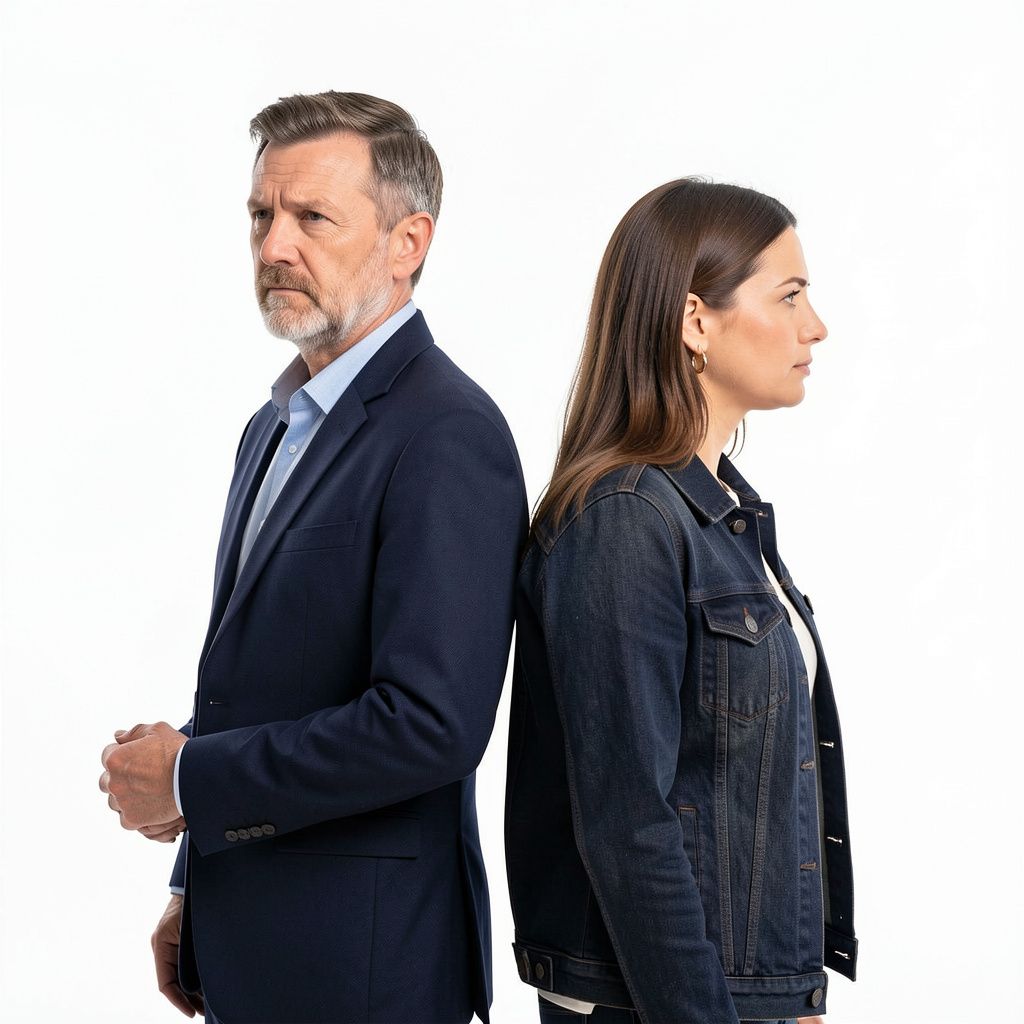 Divorced couple
