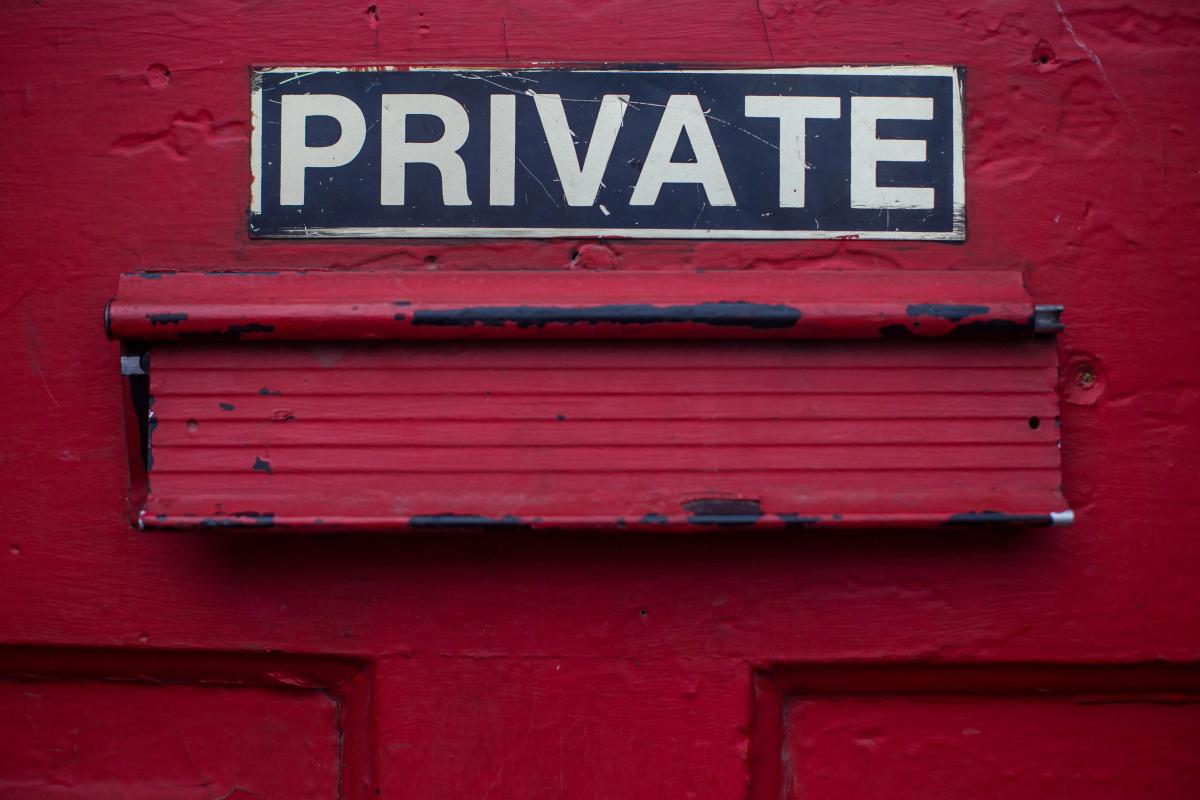 Is my business address public information?