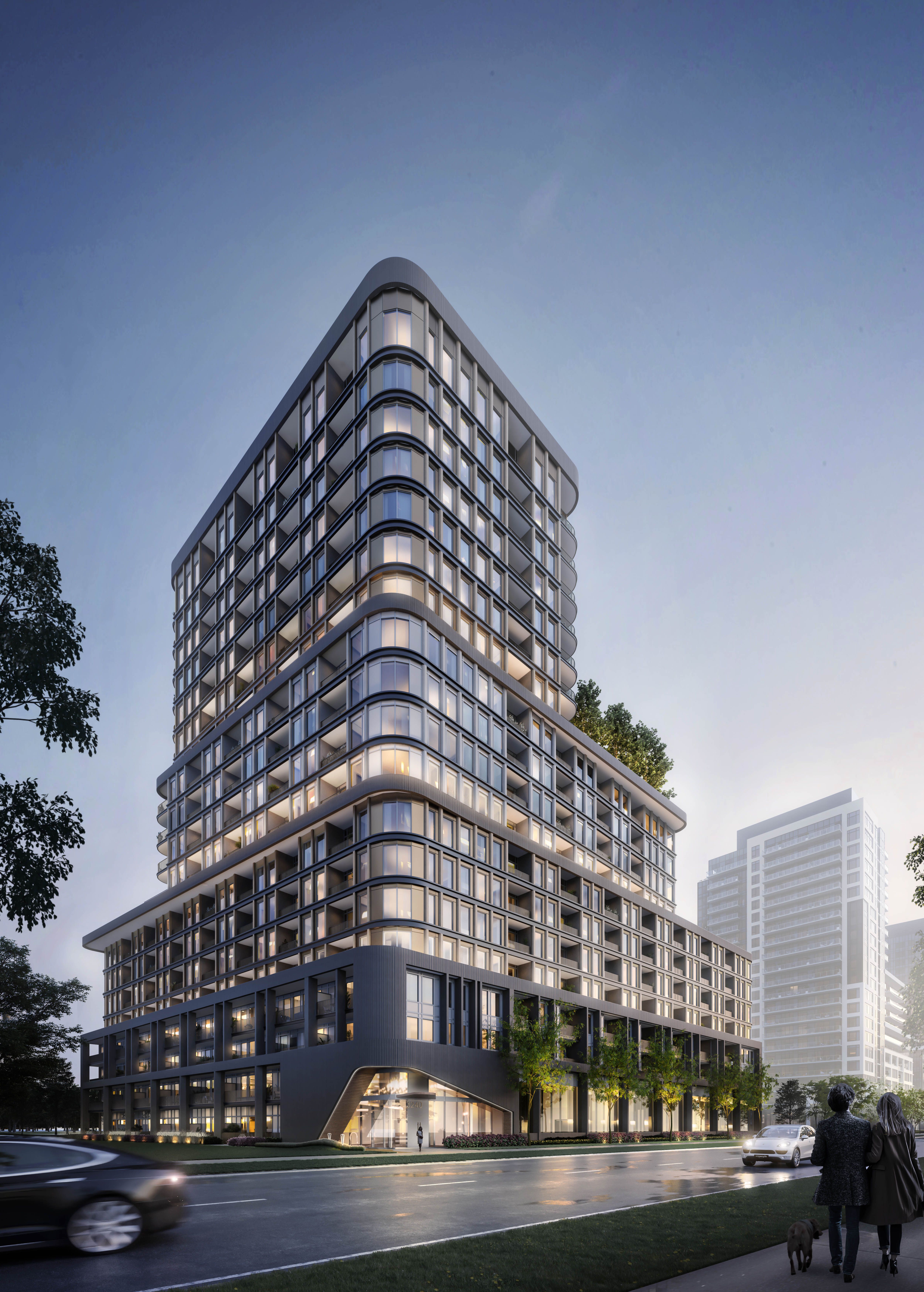 Greenwich Condos at Oakvillage rendering