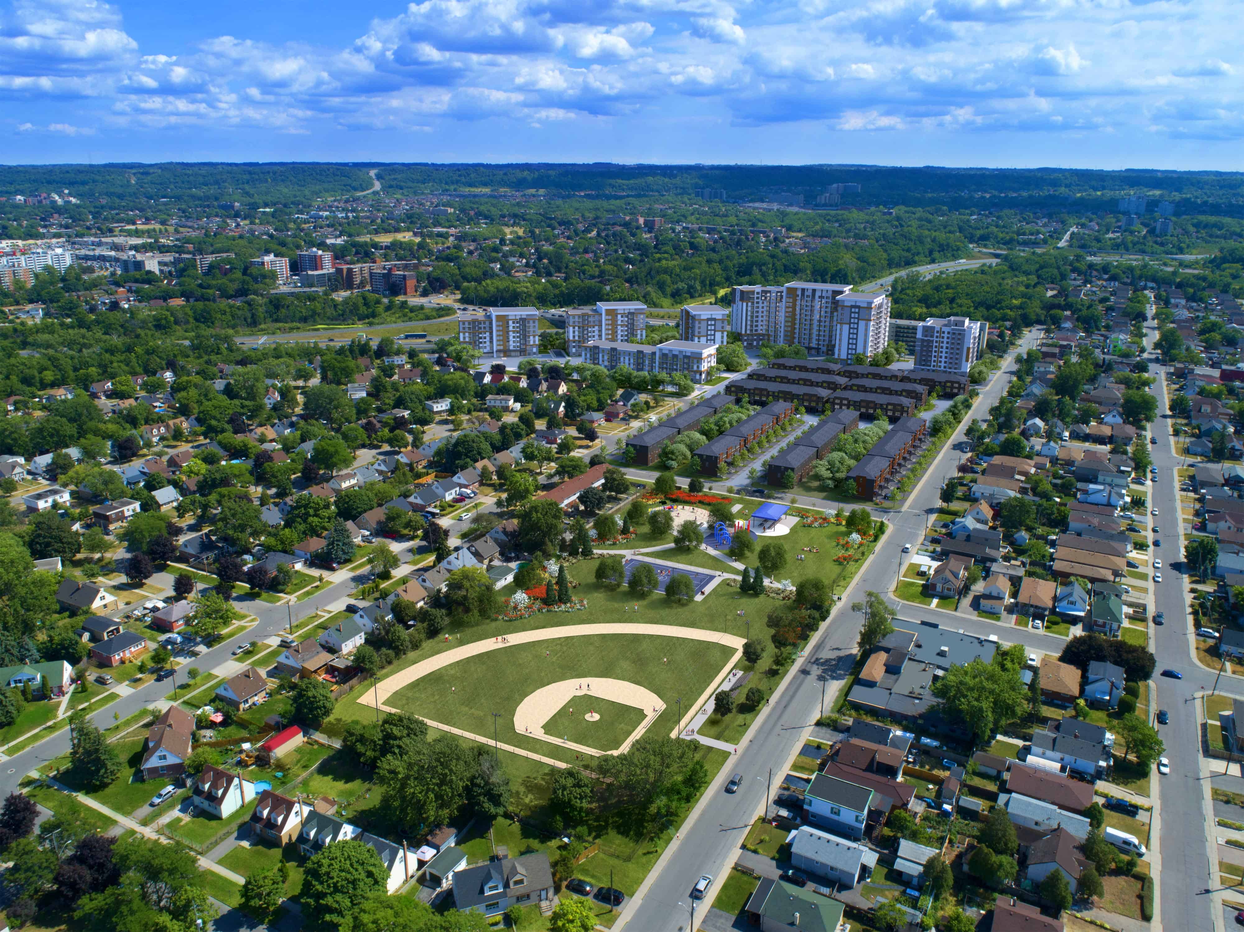 Roxboro Towns rendering