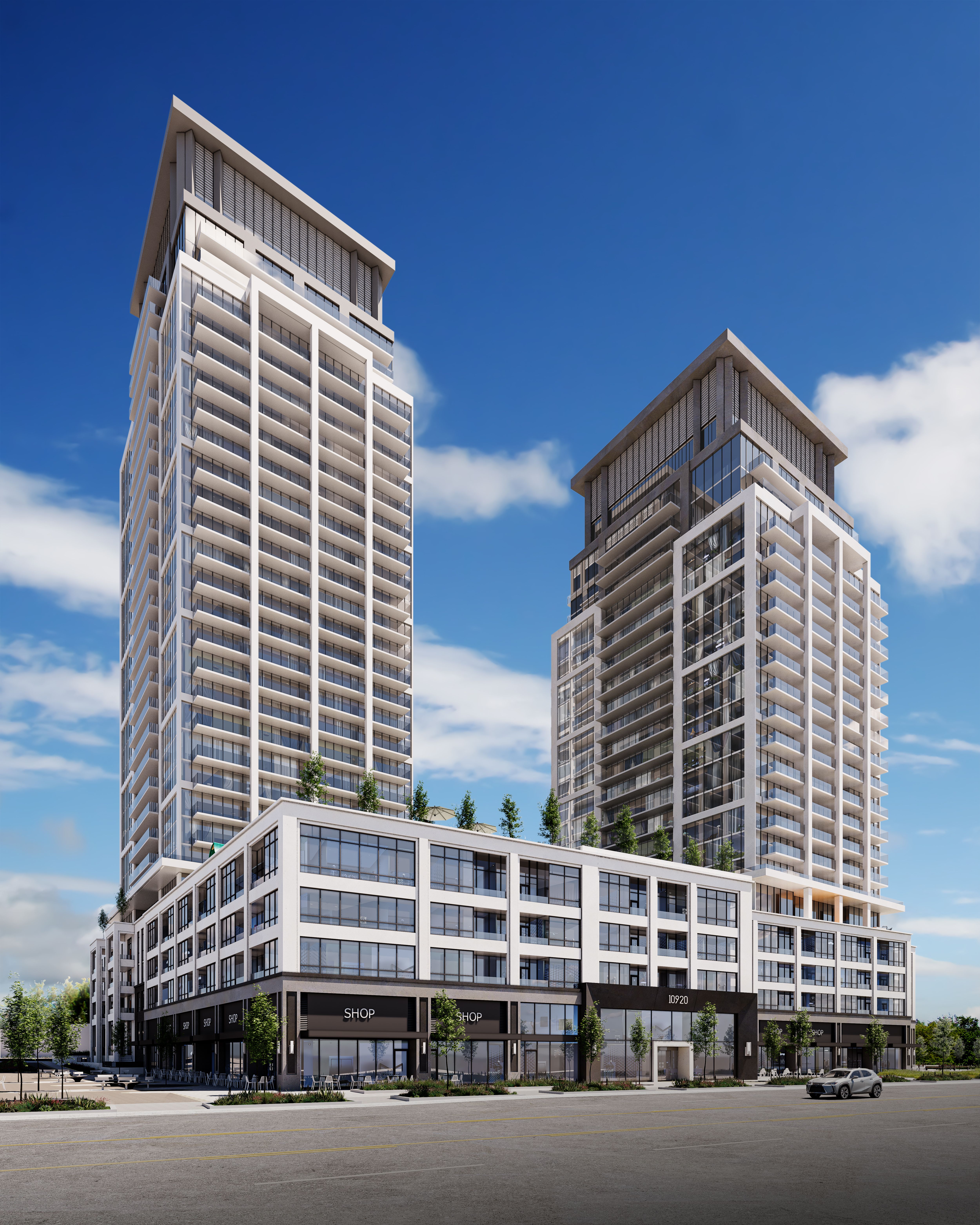 Burnet Condos at Rise & Rose rendering