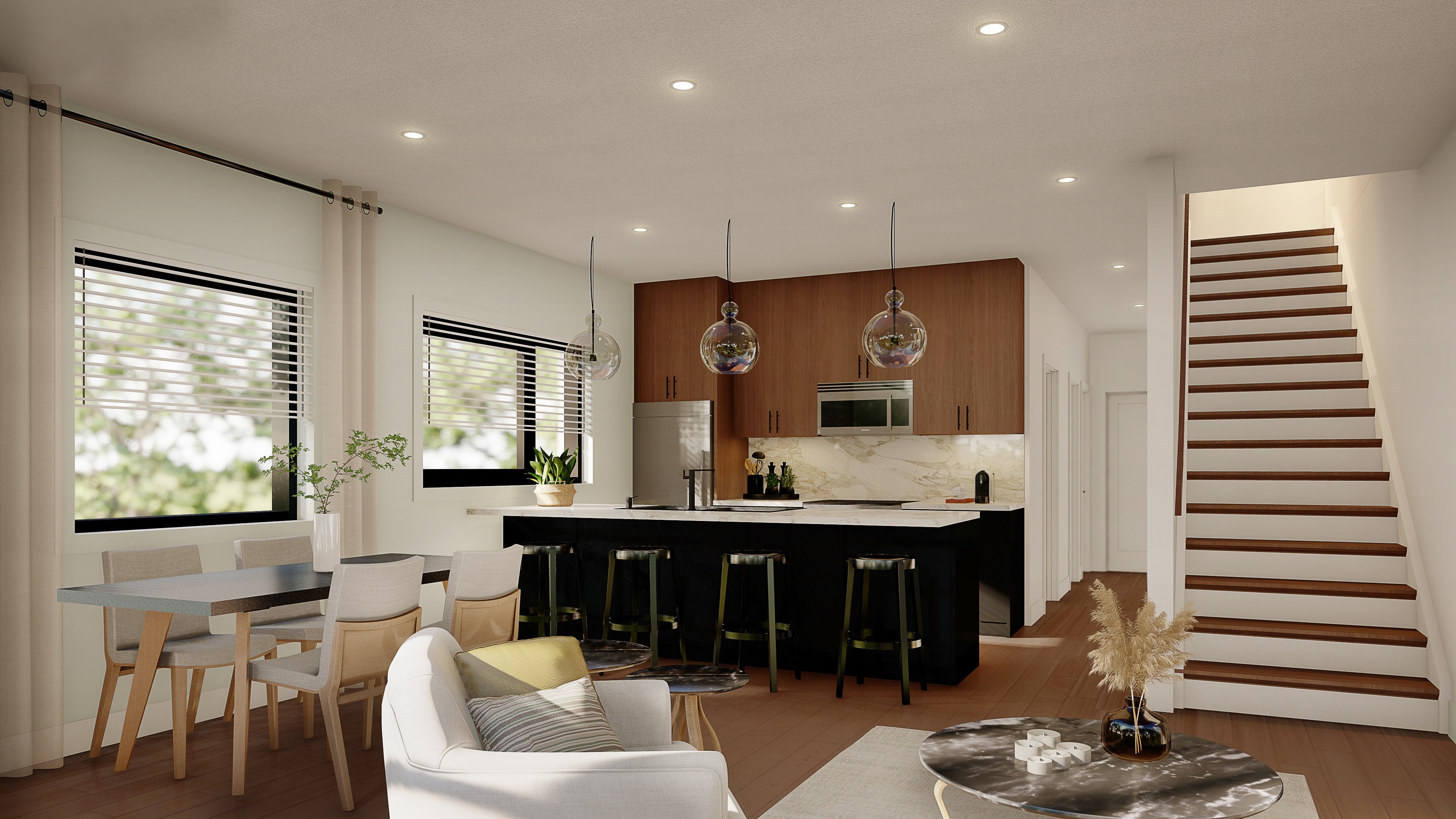 Terrace Suite Living Kitchen