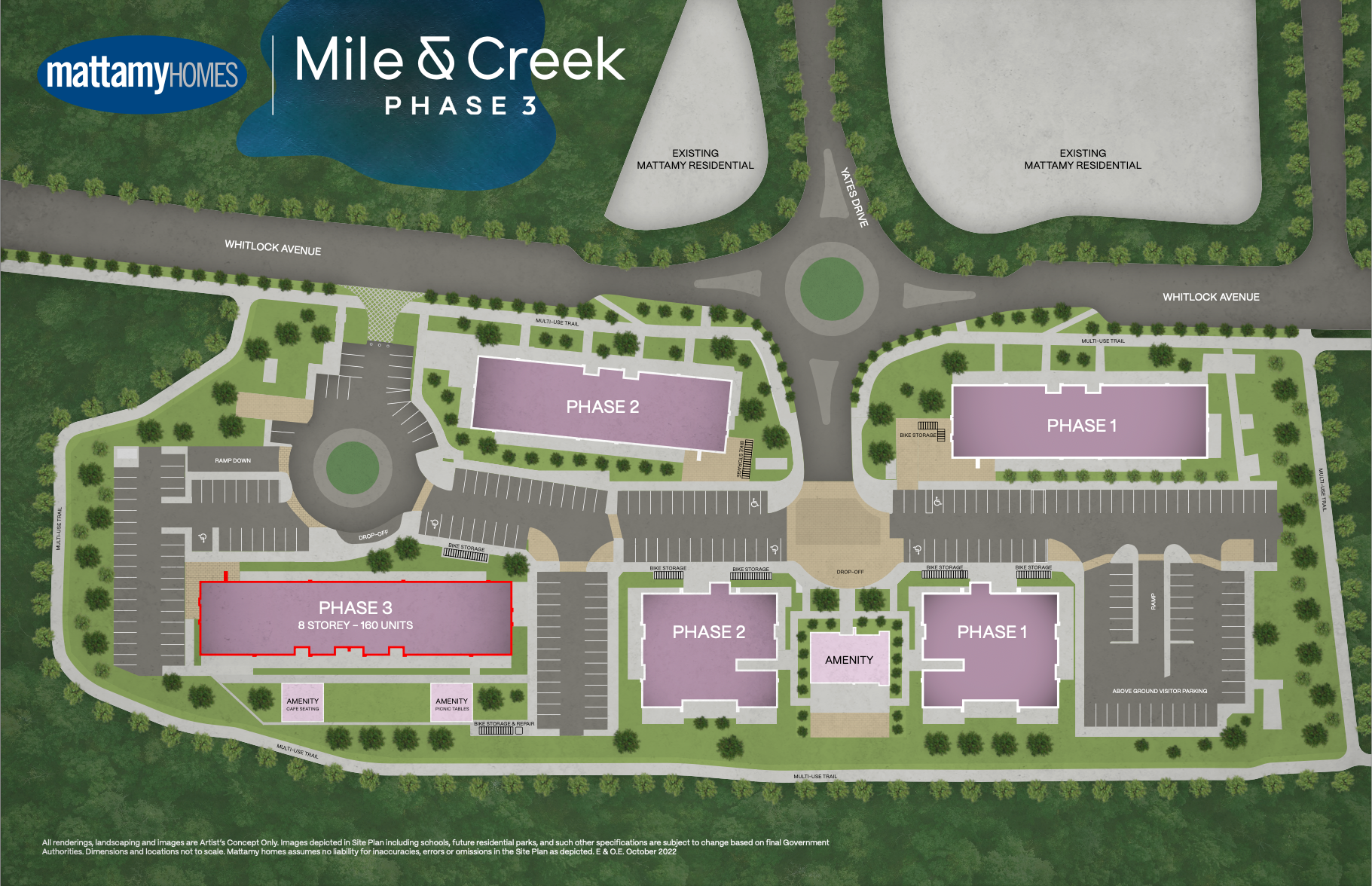 Mile & Creek Phase 3 Site Map