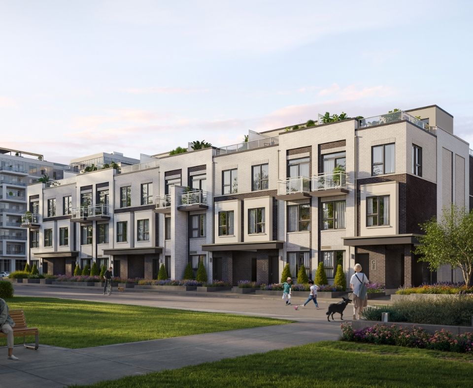 Northshore Towns rendering