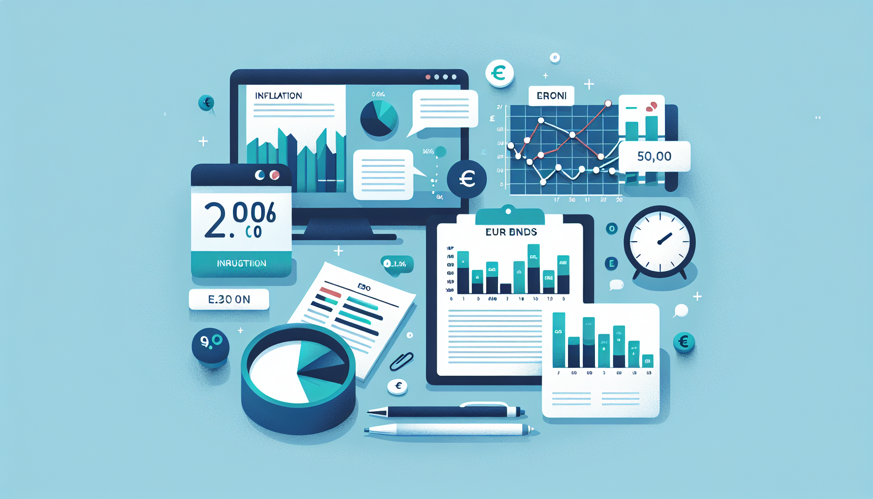 Die EZB-Geldpolitik im Fokus: Zinssätze, Inflation und Anlagestrategien für EUR-Anleihen