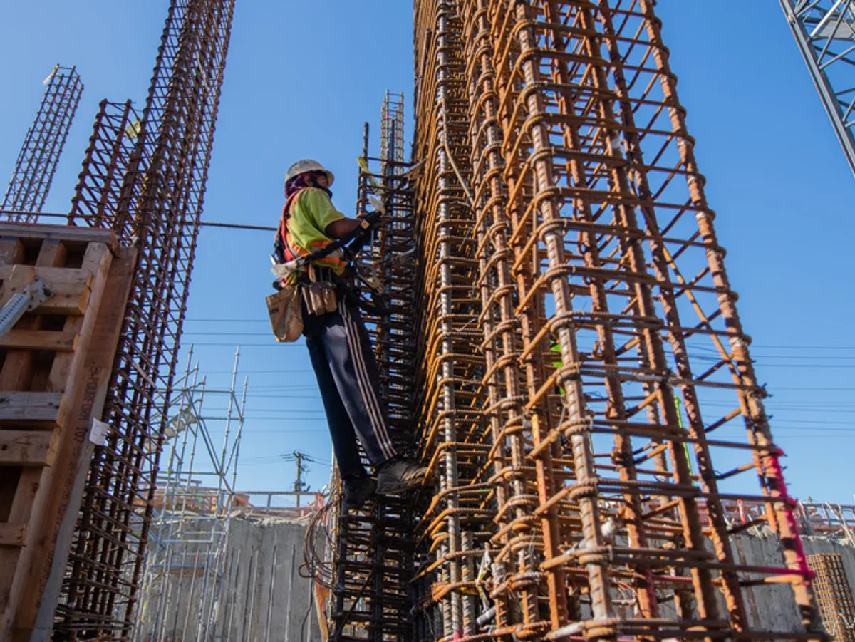 LMS Reinforcing Steel Group job site