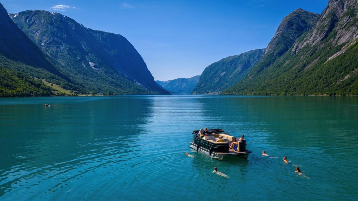 Vår flotte sofabåt for opptil 11 passasjerer