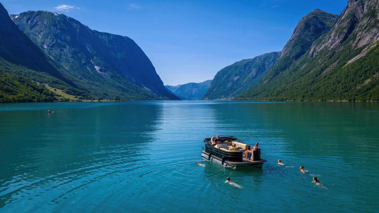 Vår flotte sofabåt for opptil 11 passasjerer