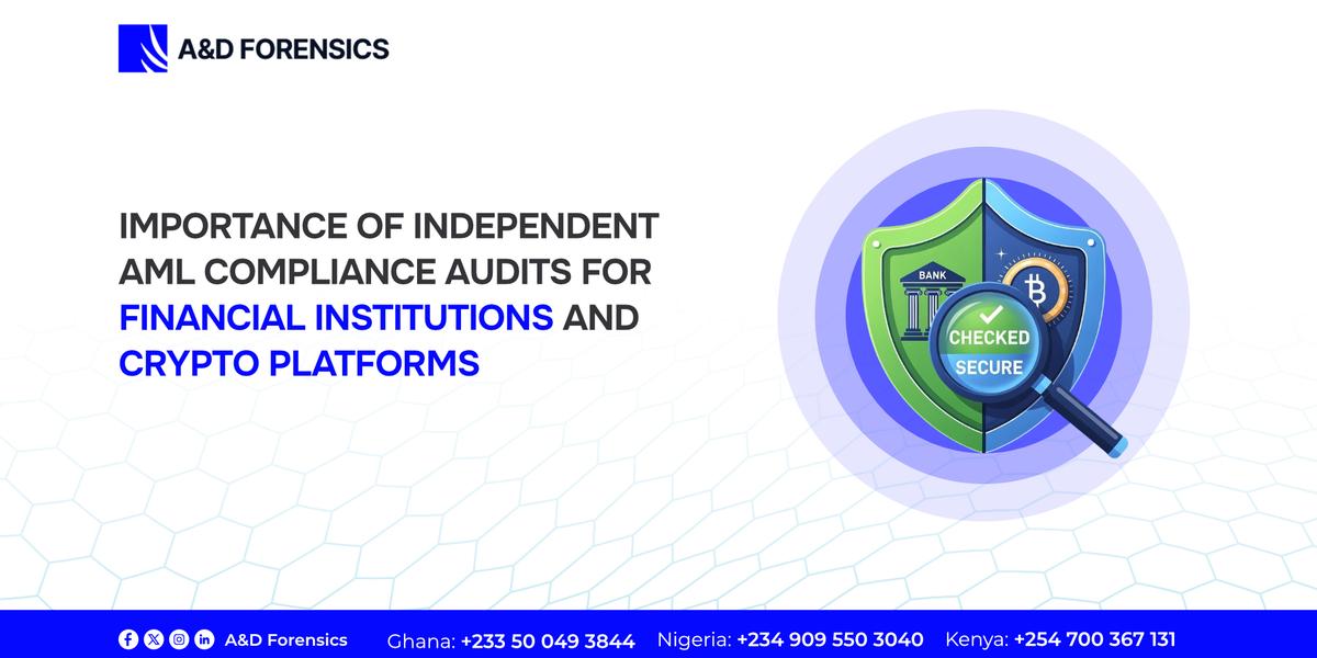 Importance of Independent AML Compliance Audits for Financial Institutions and Crypto Platforms.
