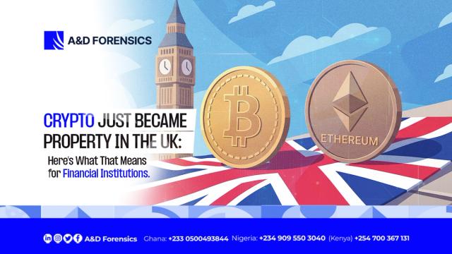Crypto Just Became Property in the UK: What the Property (Digital Assets) Act 2025 Means for Financial Institutions.