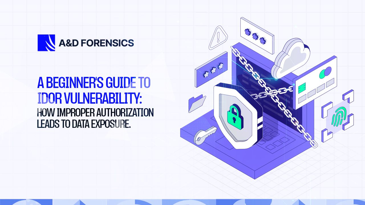 Beginner's Guide to IDOR Vulnerability: How Improper Authorization Leads to Data Exposure.