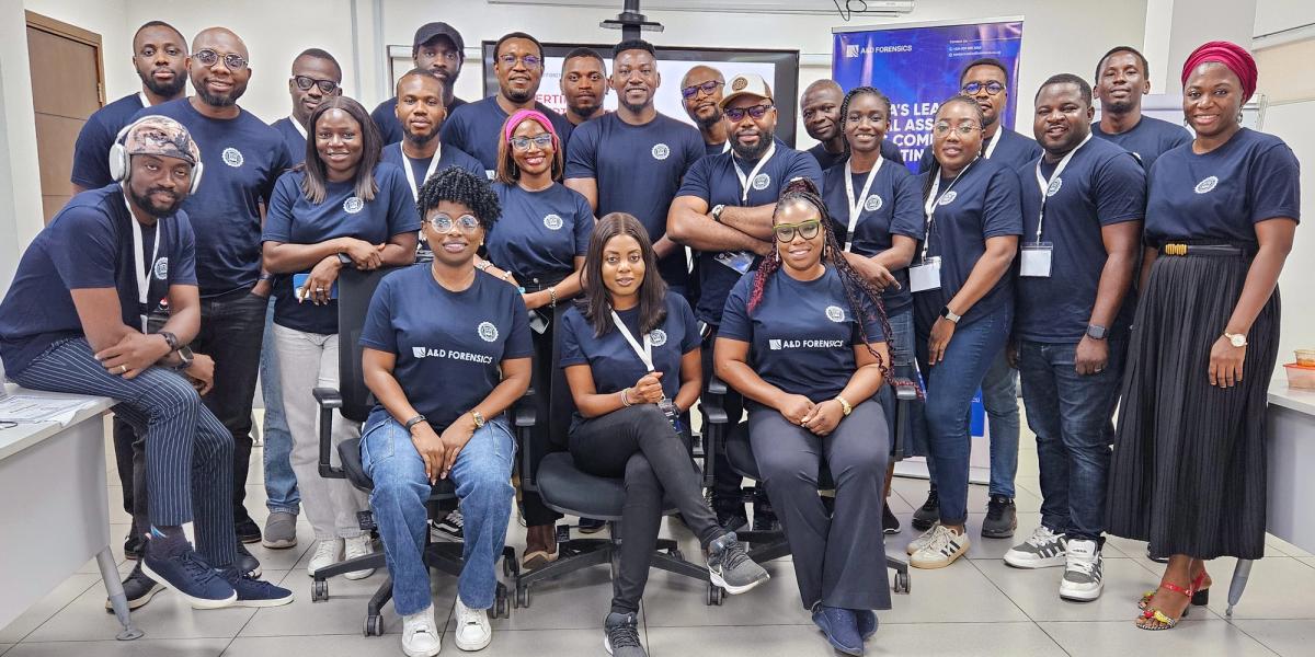 A&D Forensics Conducts 5-Day Cryptocurrency Compliance Training for Sterling Bank Nigeria.Picture