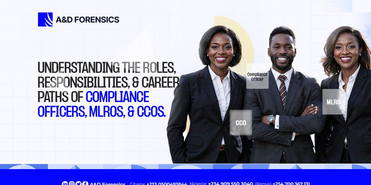 Understanding the roles, responsibilities, and career paths of compliance officer, MLRO, and CCO.