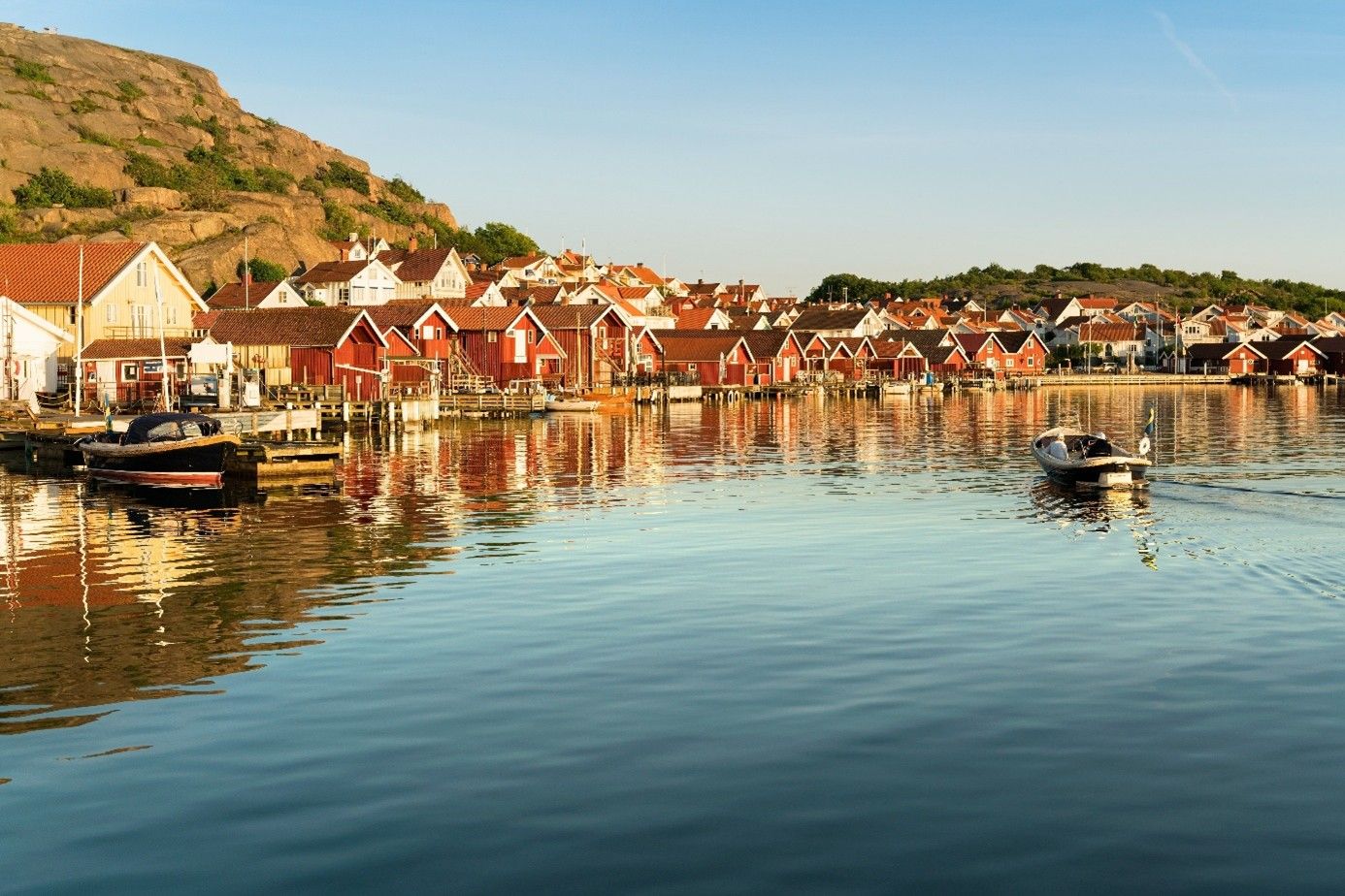 Vy över Hunnebostrand