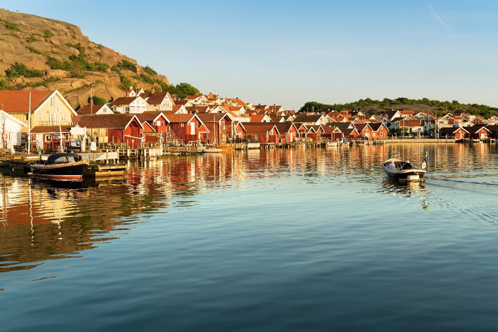 Vy över Hunnebostrand