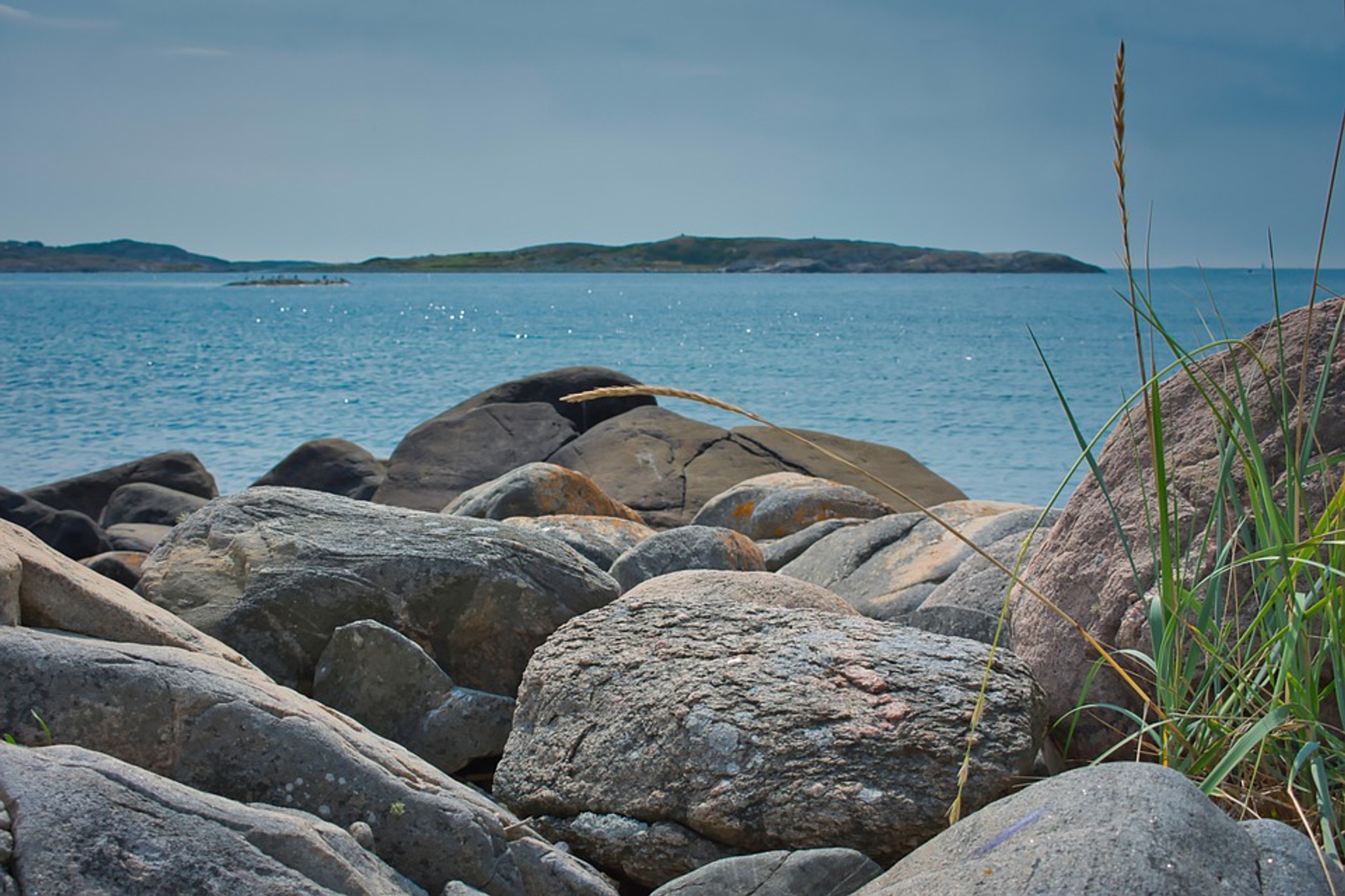 Klippor vid havet