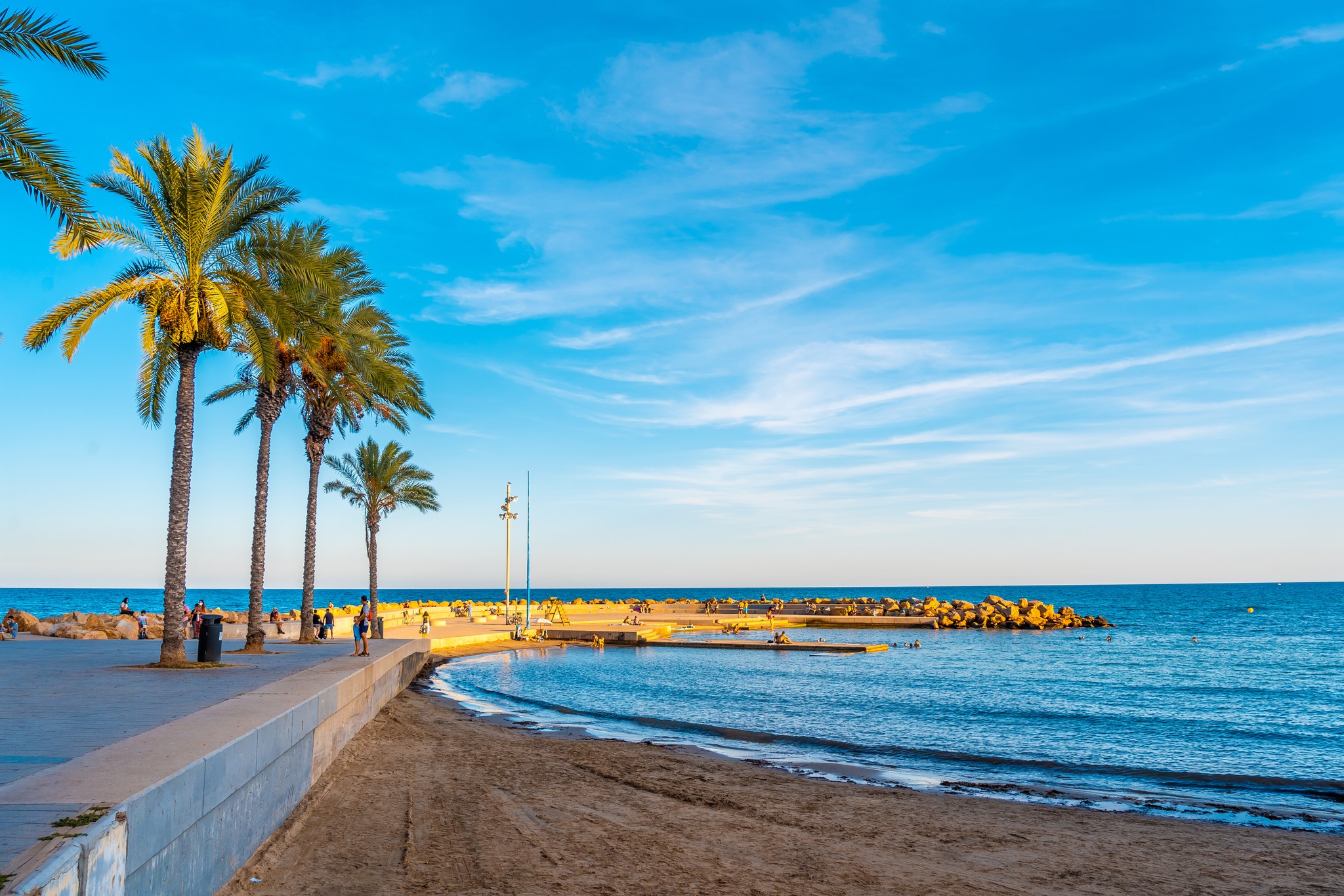 Stranden i Torrevieja