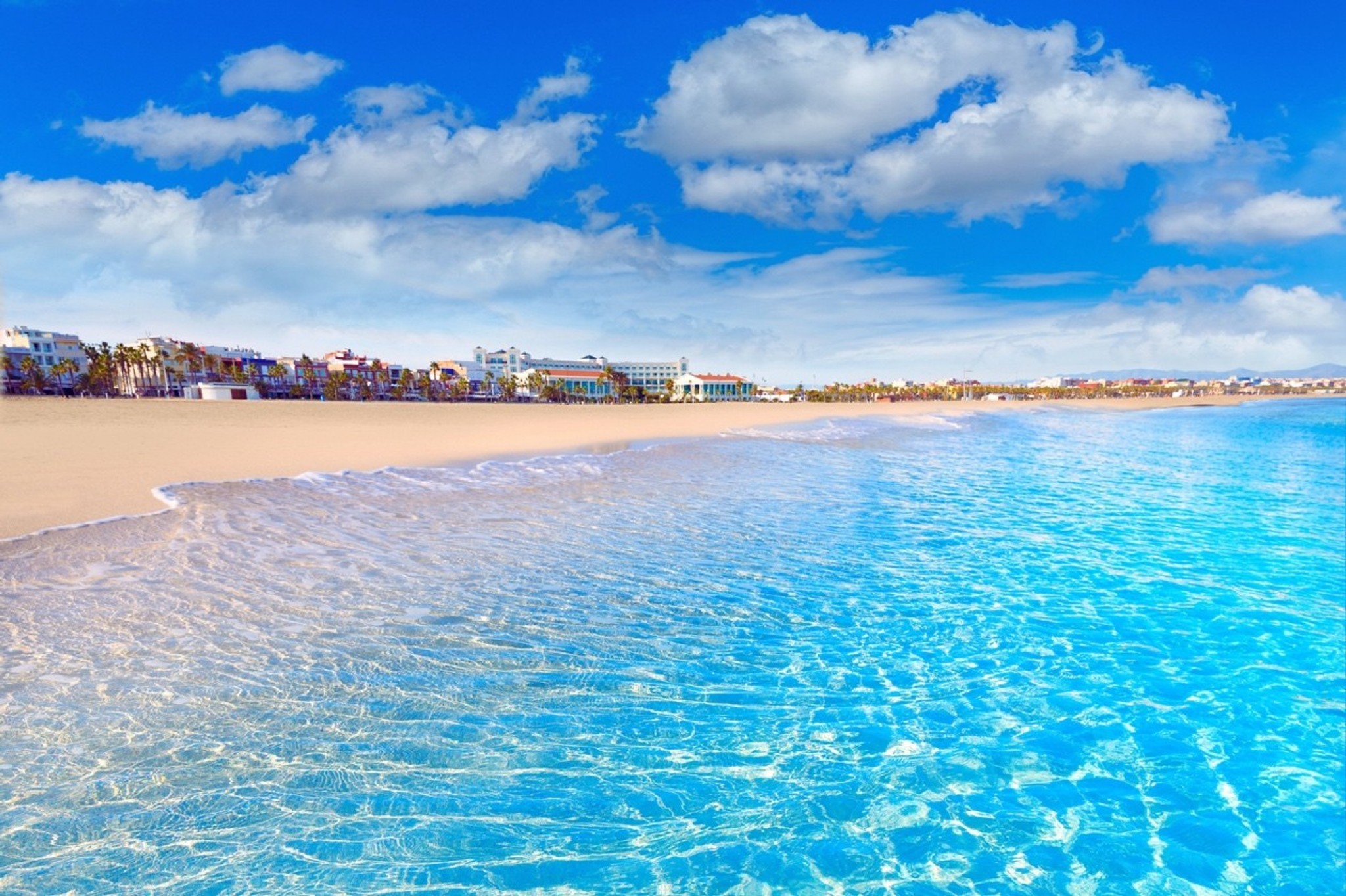 Sandstrand i Valencia