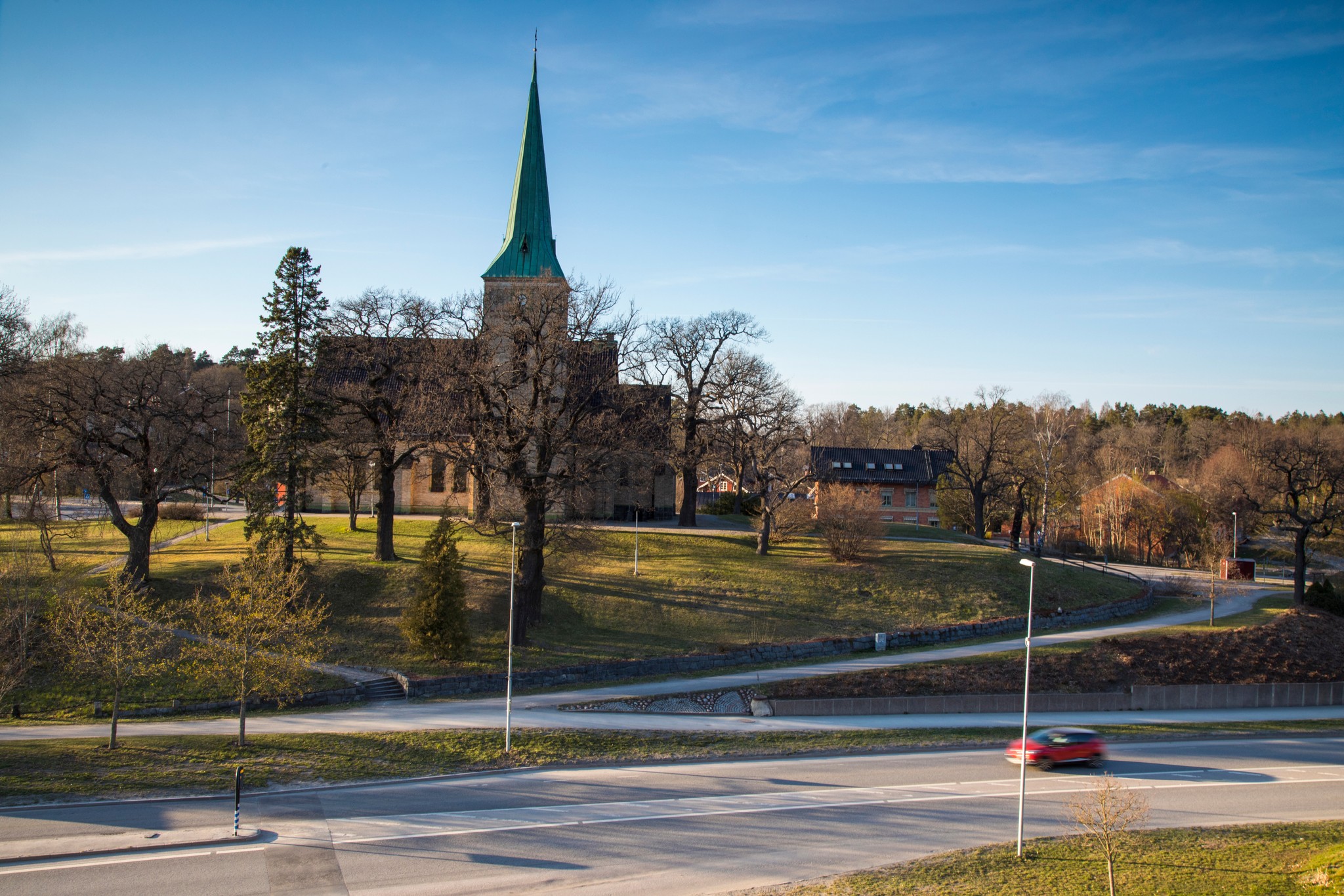 Kyrka Gustavsbergs centrum