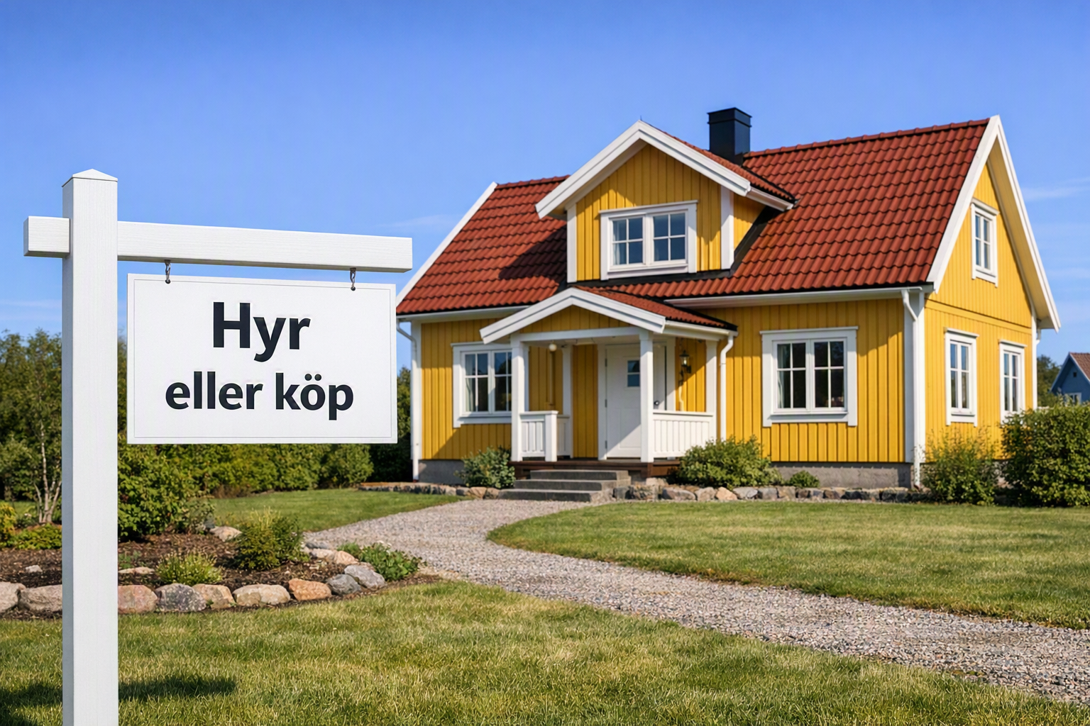 Hyr eller köp din bostad
