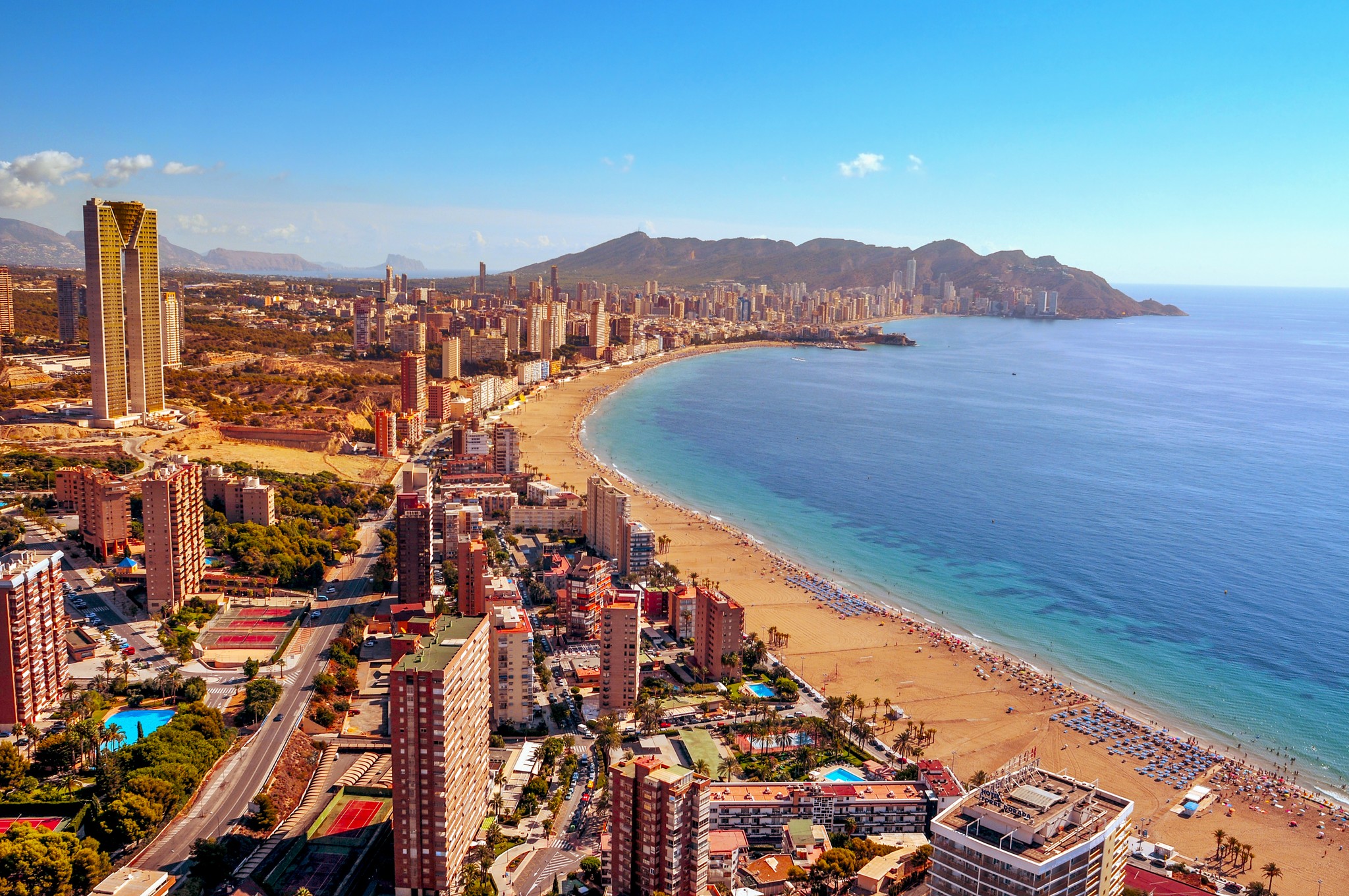 Benidorm strand