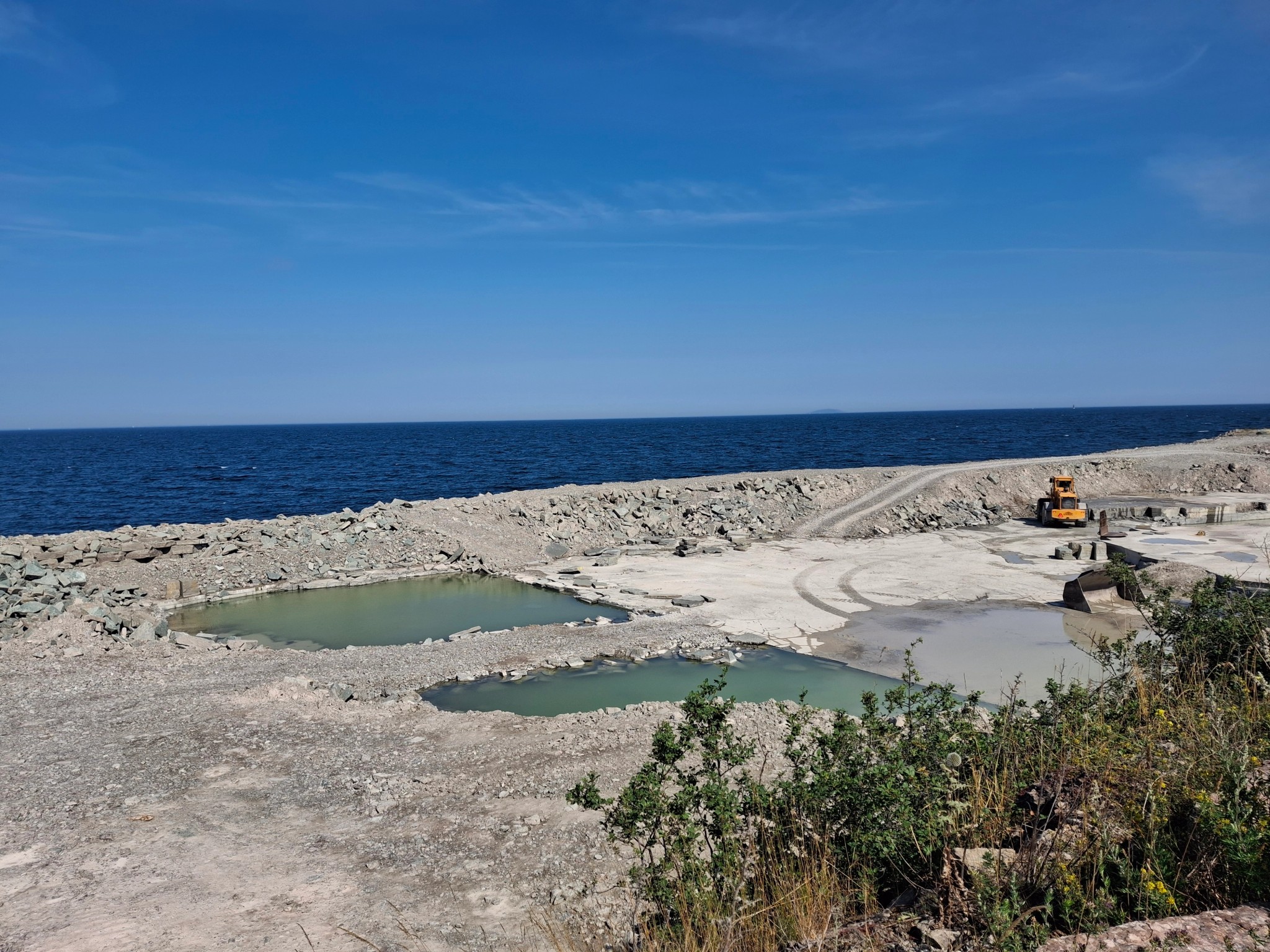 Kalkstensbrott på Öland