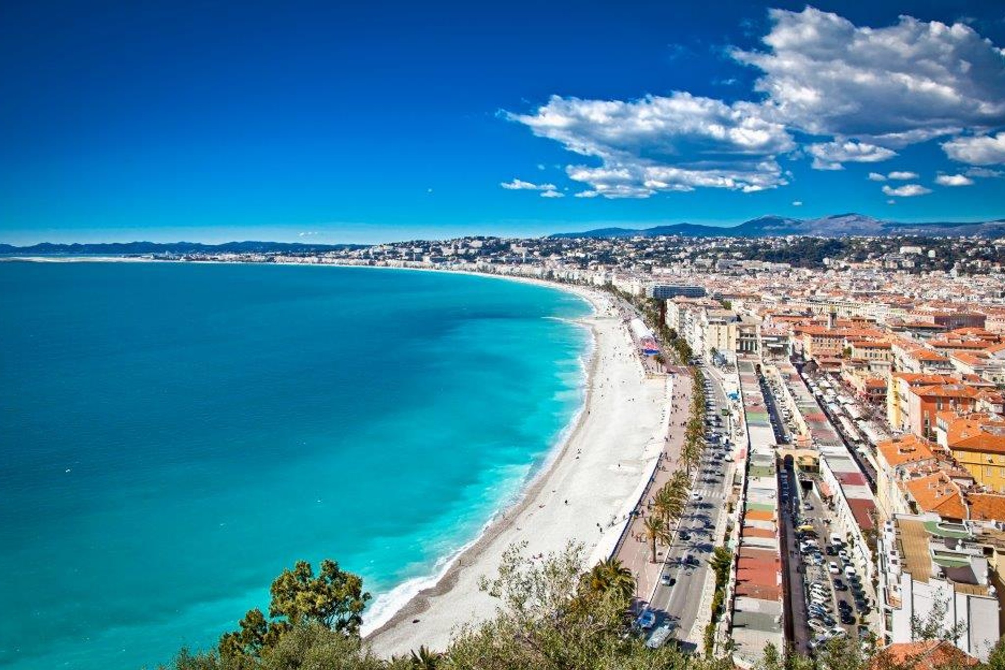 Stranden i Nice