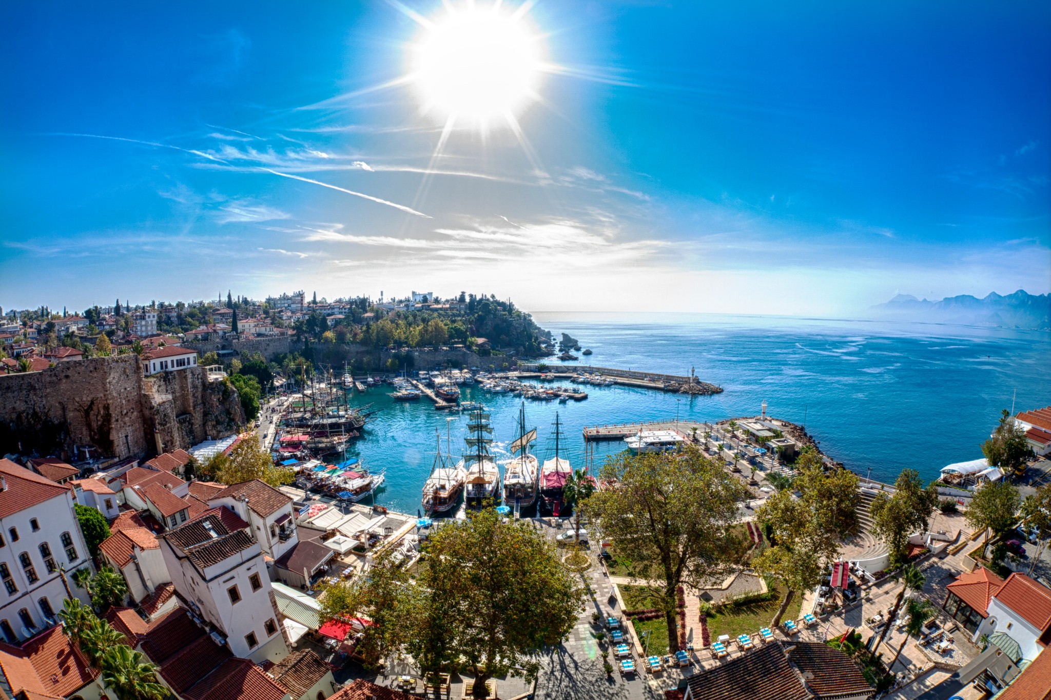 Hamn i Antalaya