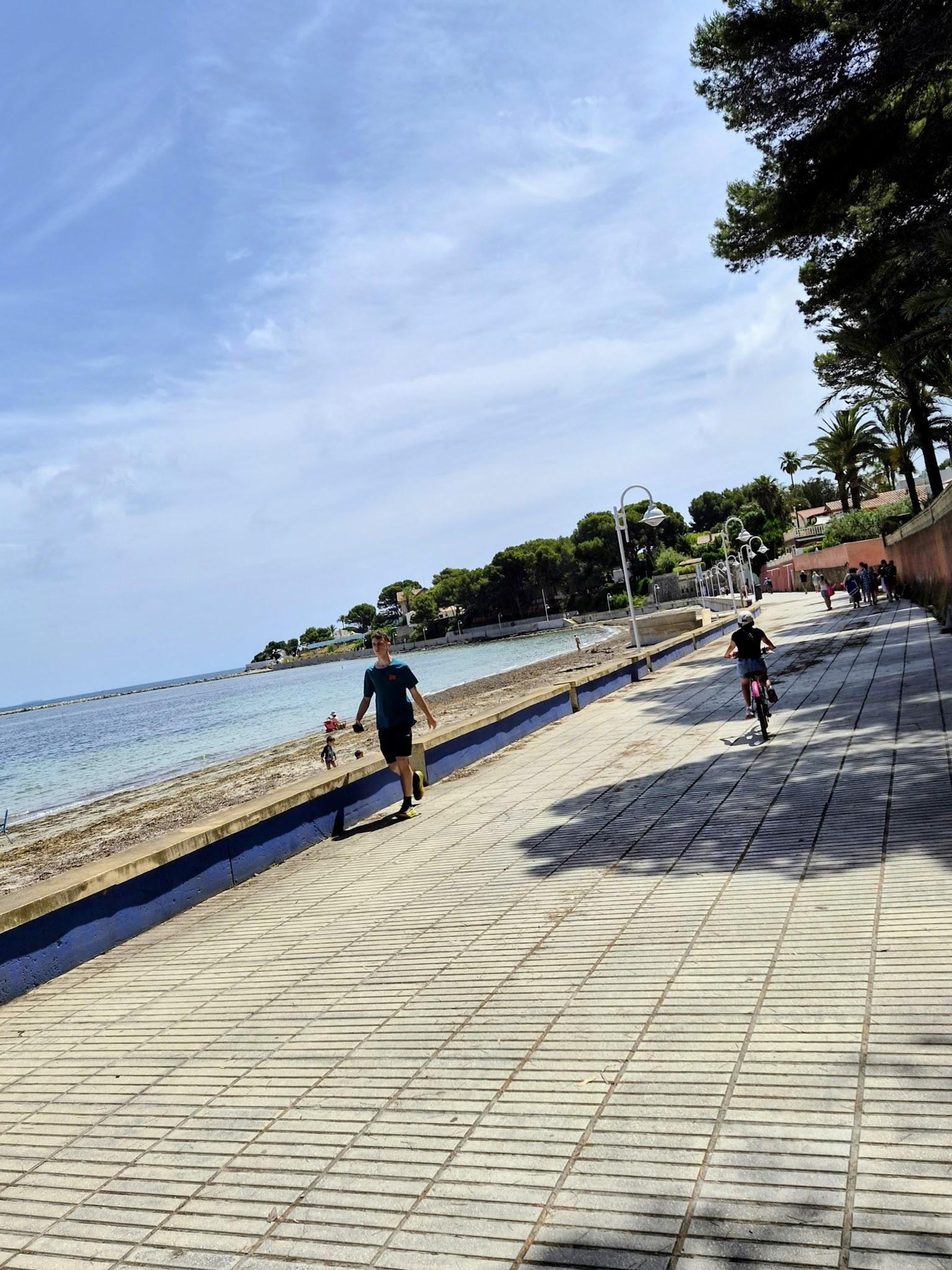 Strandpromenad