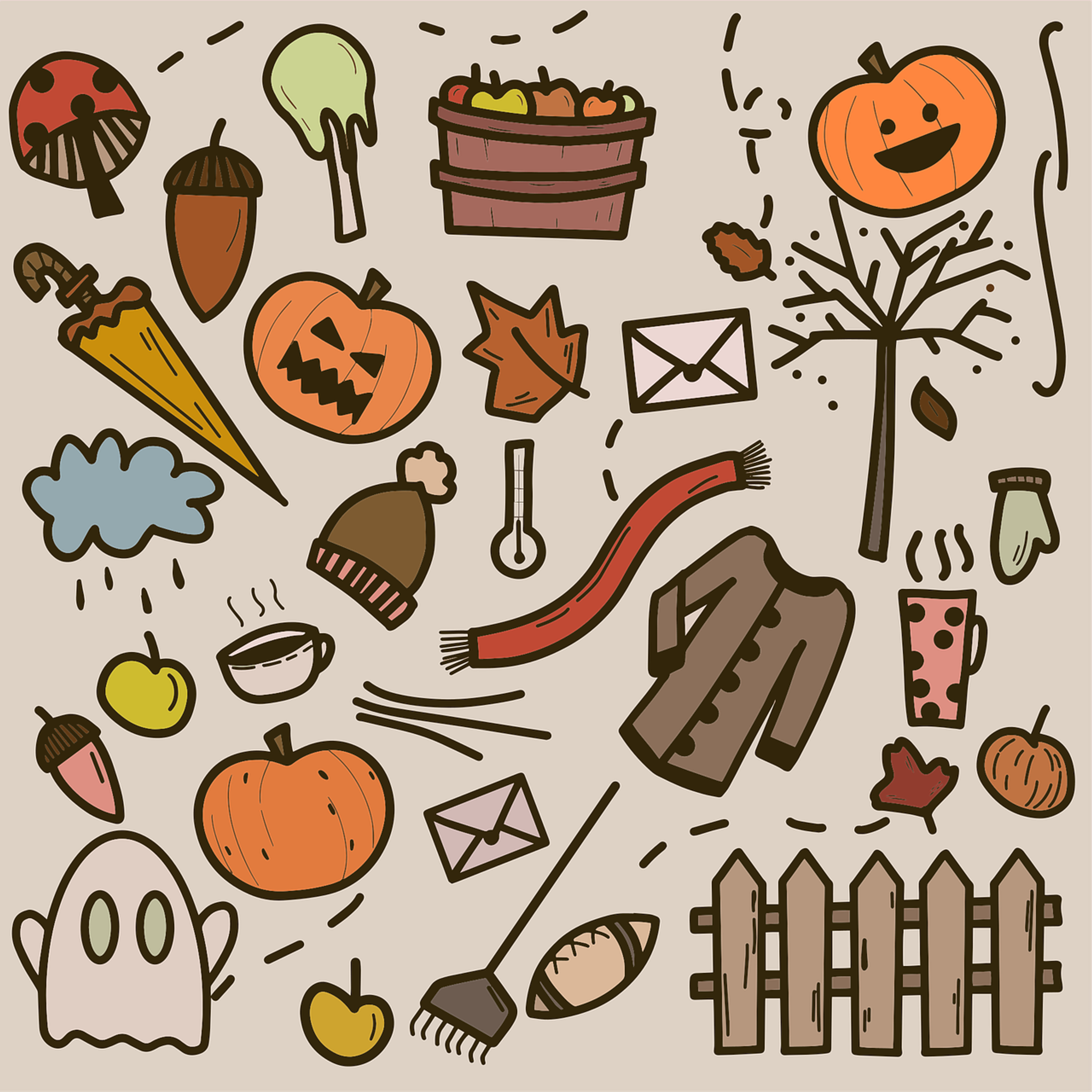 Halloween pynt