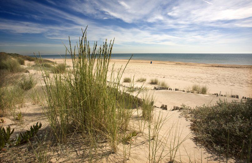 Playa el Saler i Valencia