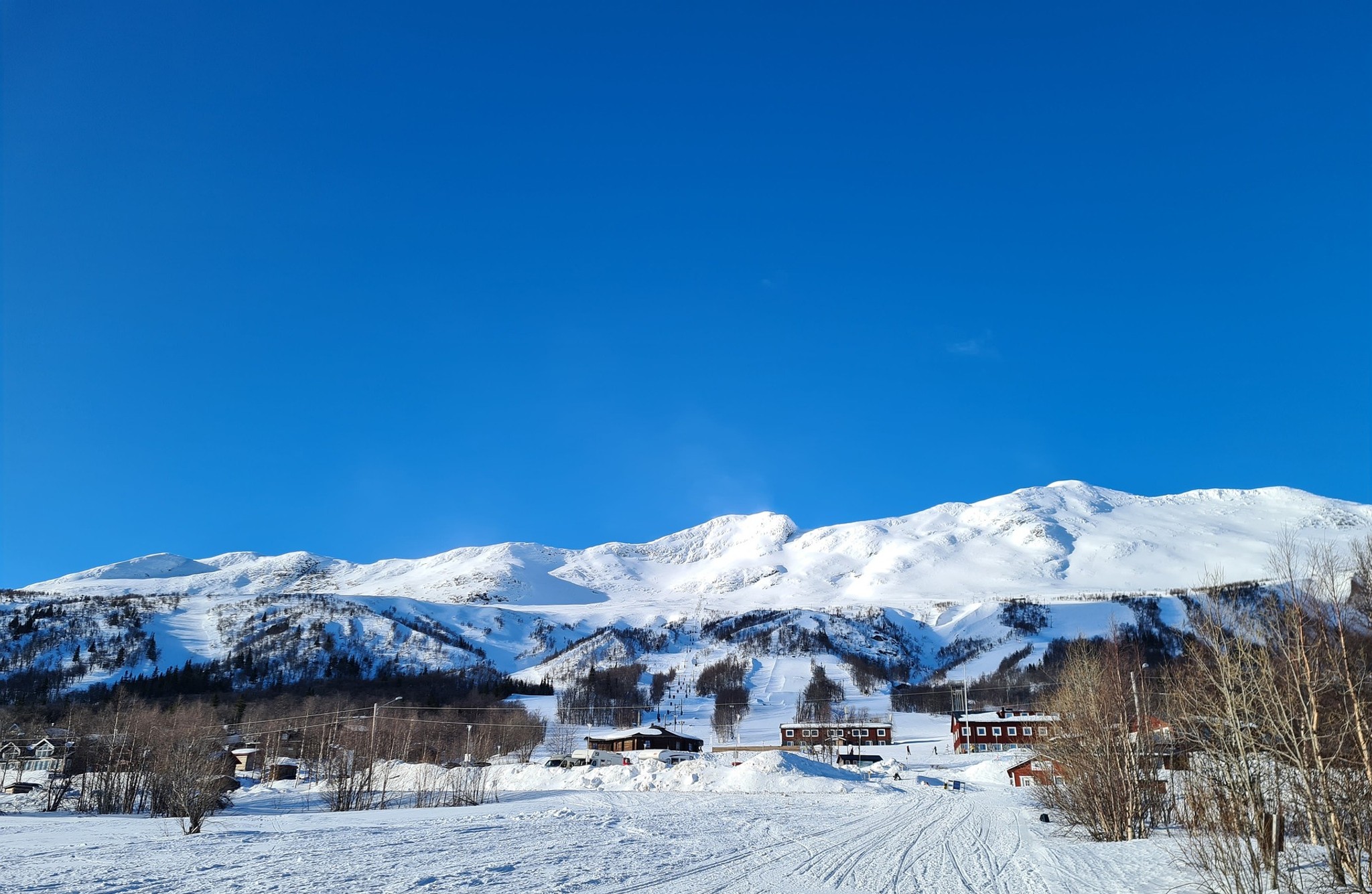 Kittelfjäll i vacker väder